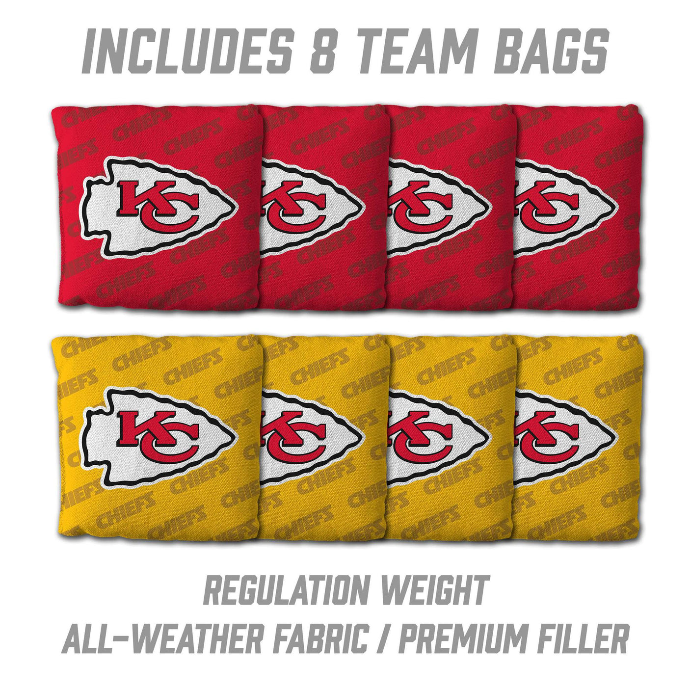 Chiefs 2’ x 3’ Cornhole Game