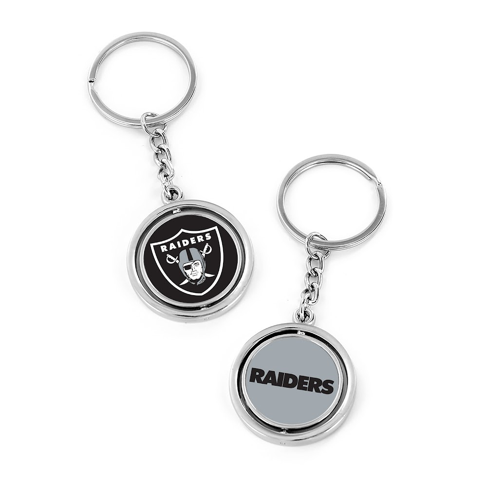 Raiders Spinning Keychain