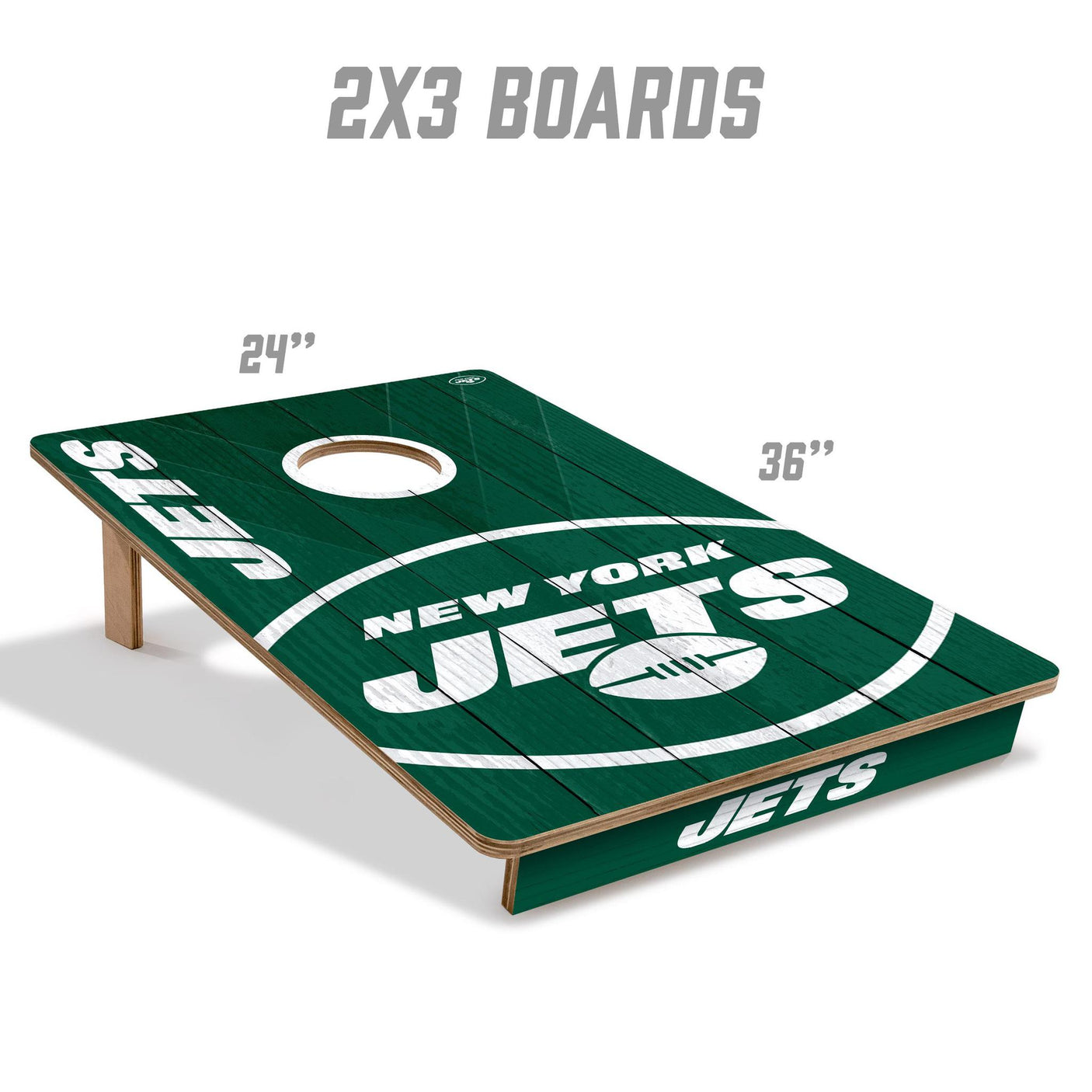 Jets 2’ x 3’ Cornhole Game
