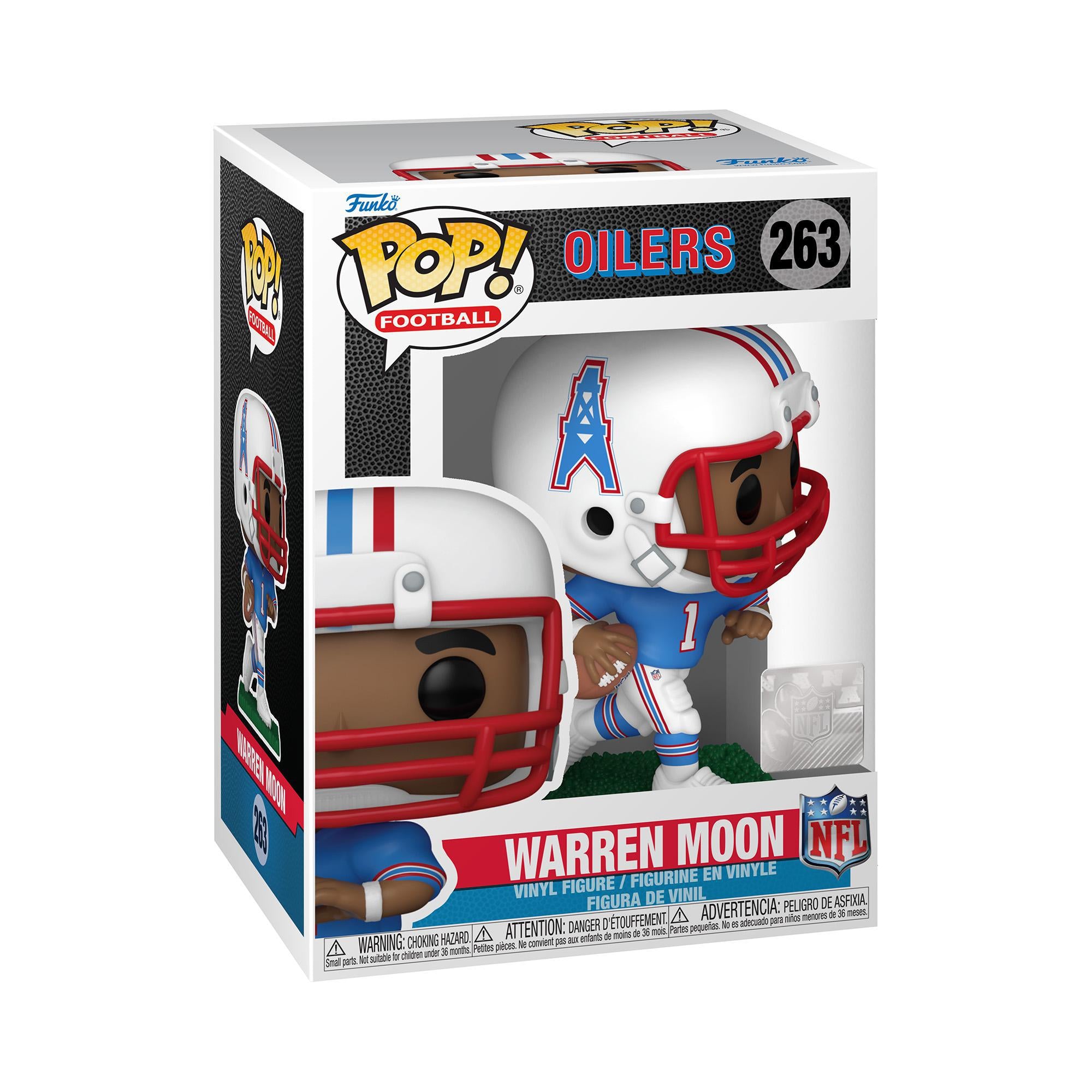 Oilers Warren Moon Funko Pop! 263 – Pro Football Hall of Fame