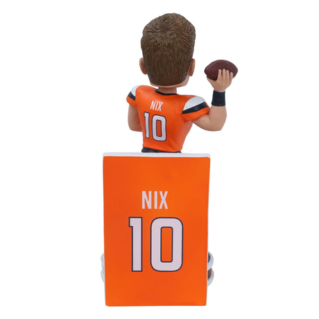Broncos Bo Nix 8 Inch Banner Series Bobblehead