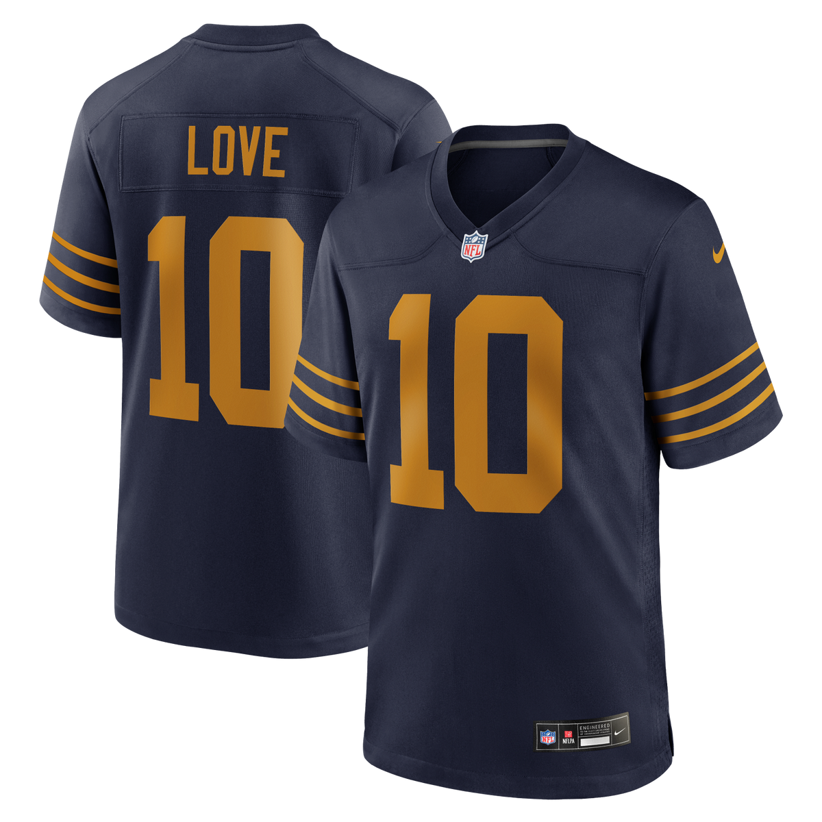 Packers Jordan Love Men's Nike Navy Alternate Game Jersey – Pro Packers Jordan Love Men's Nike Navy Alternate Game Jersey – Pro