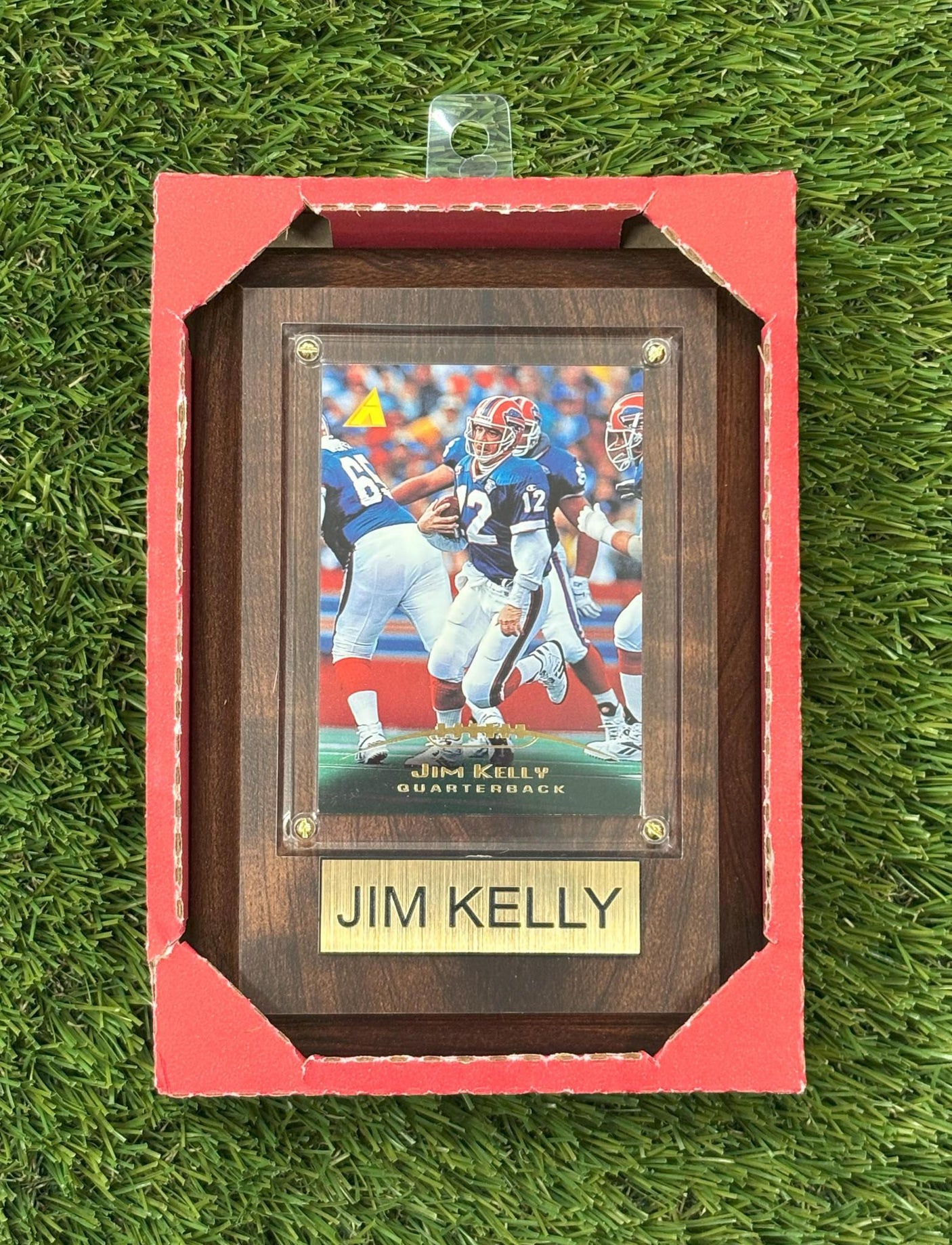 Jim Kelly 4x6 Plaque