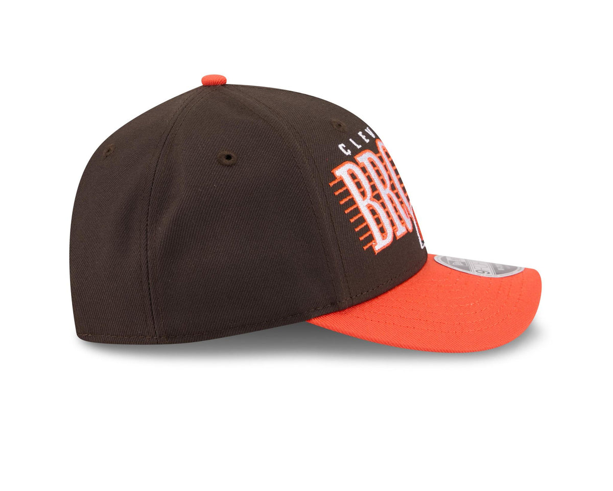 Browns 2026 New Era Men's 9FORTY M Crown Loyal Hat Pro Football Hall of Fame
