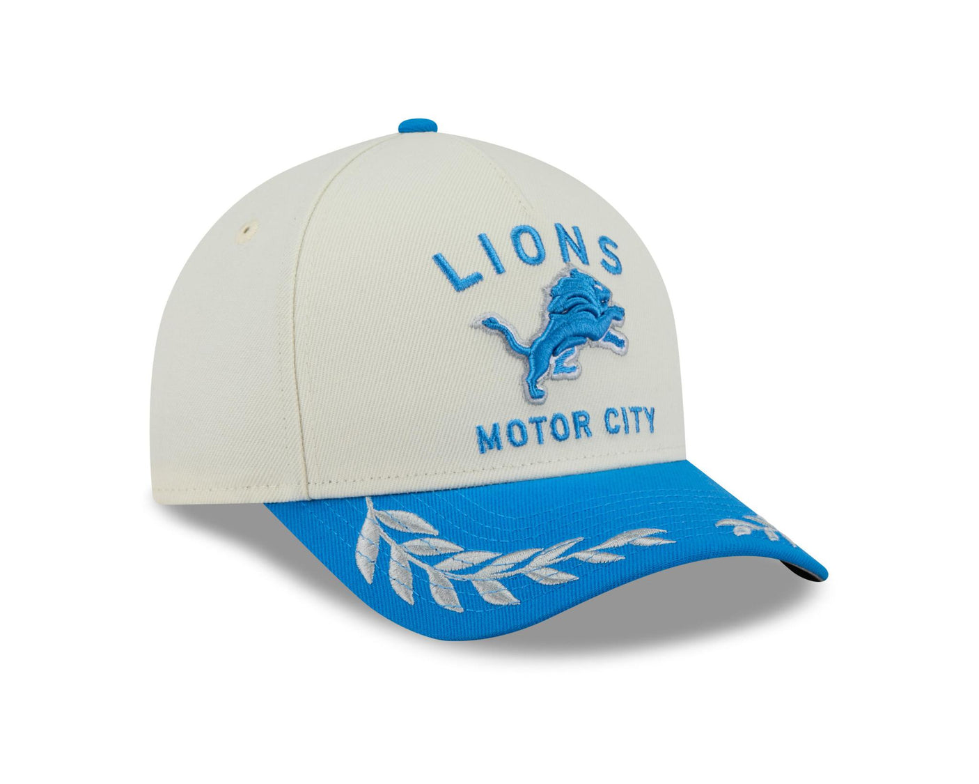 Lions 2025 New Era 9FORTY Stretch Snap Color Way Draft Hat