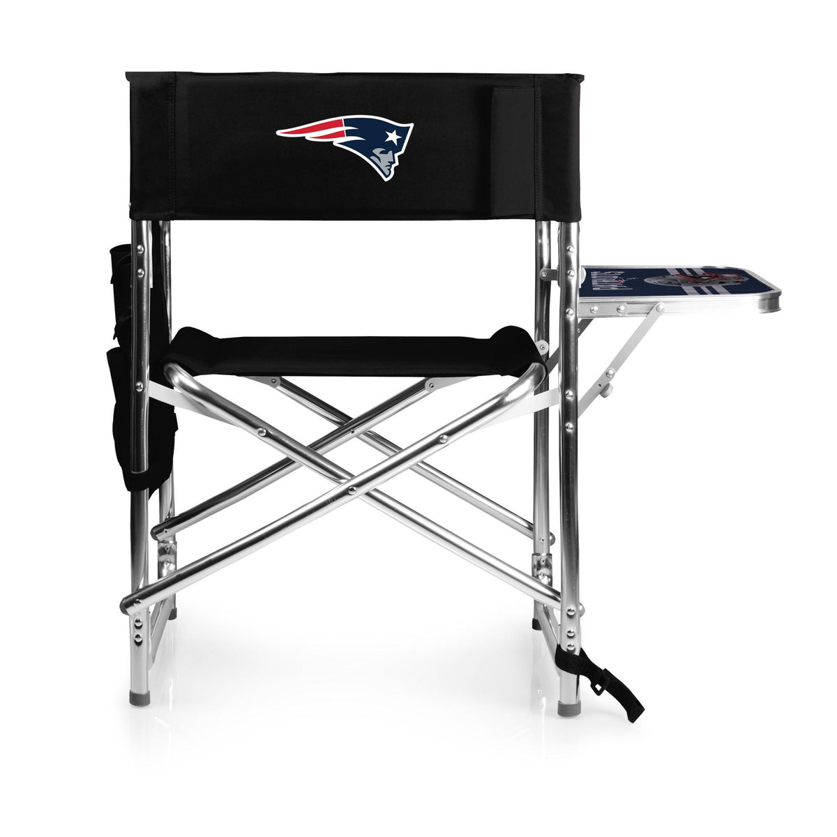 Patriots Black Sports Chair