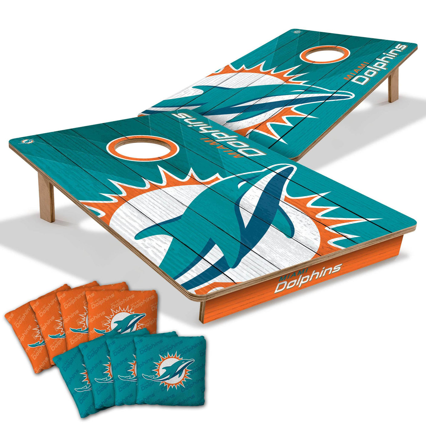 Dolphins 2’ x 3’ Cornhole Game