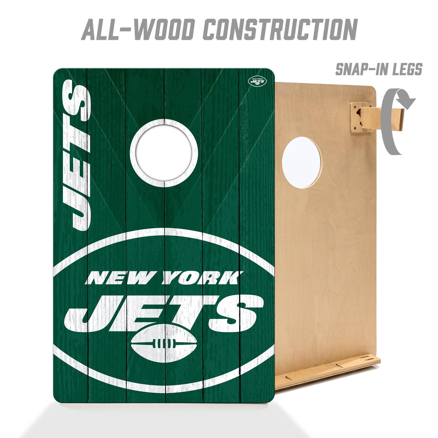 Jets 2’ x 3’ Cornhole Game