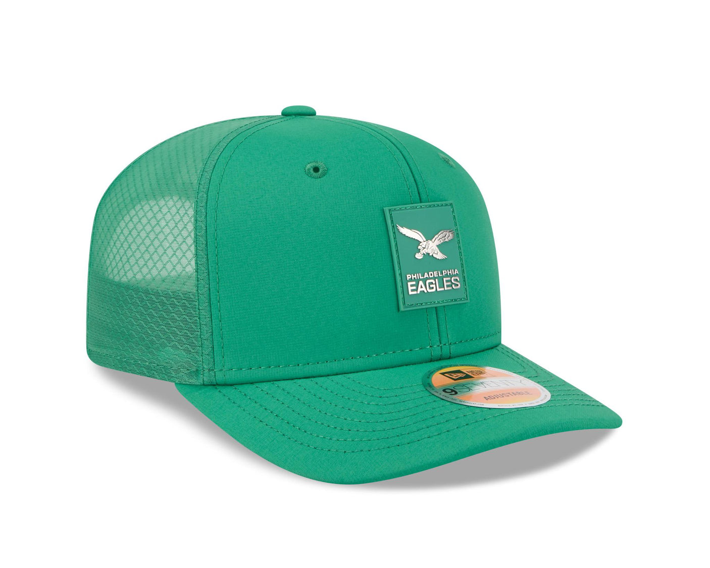 Eagles 2025 New Era Men's Light Green 9SEVENTY Sideline Hat
