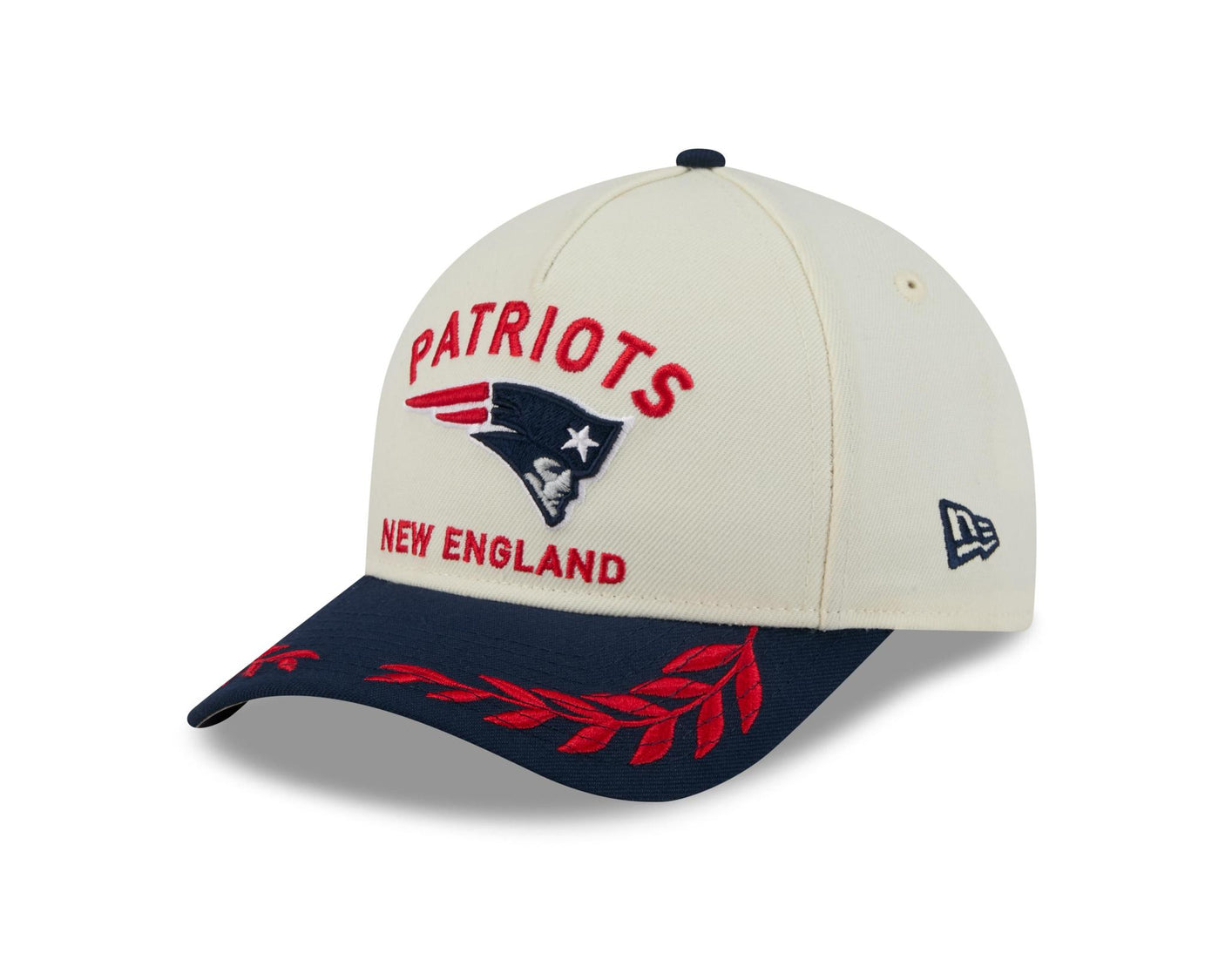 Patriots 2025 New Era 9FORTY Stretch Snap Color Way Draft Hat