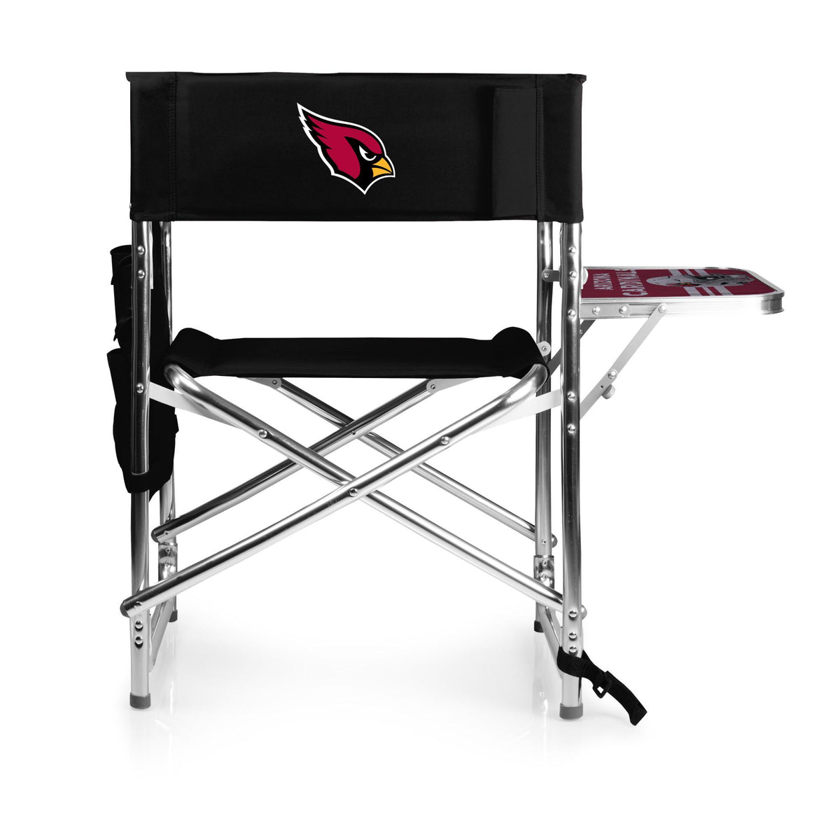 Cardinals Black Sports Chair