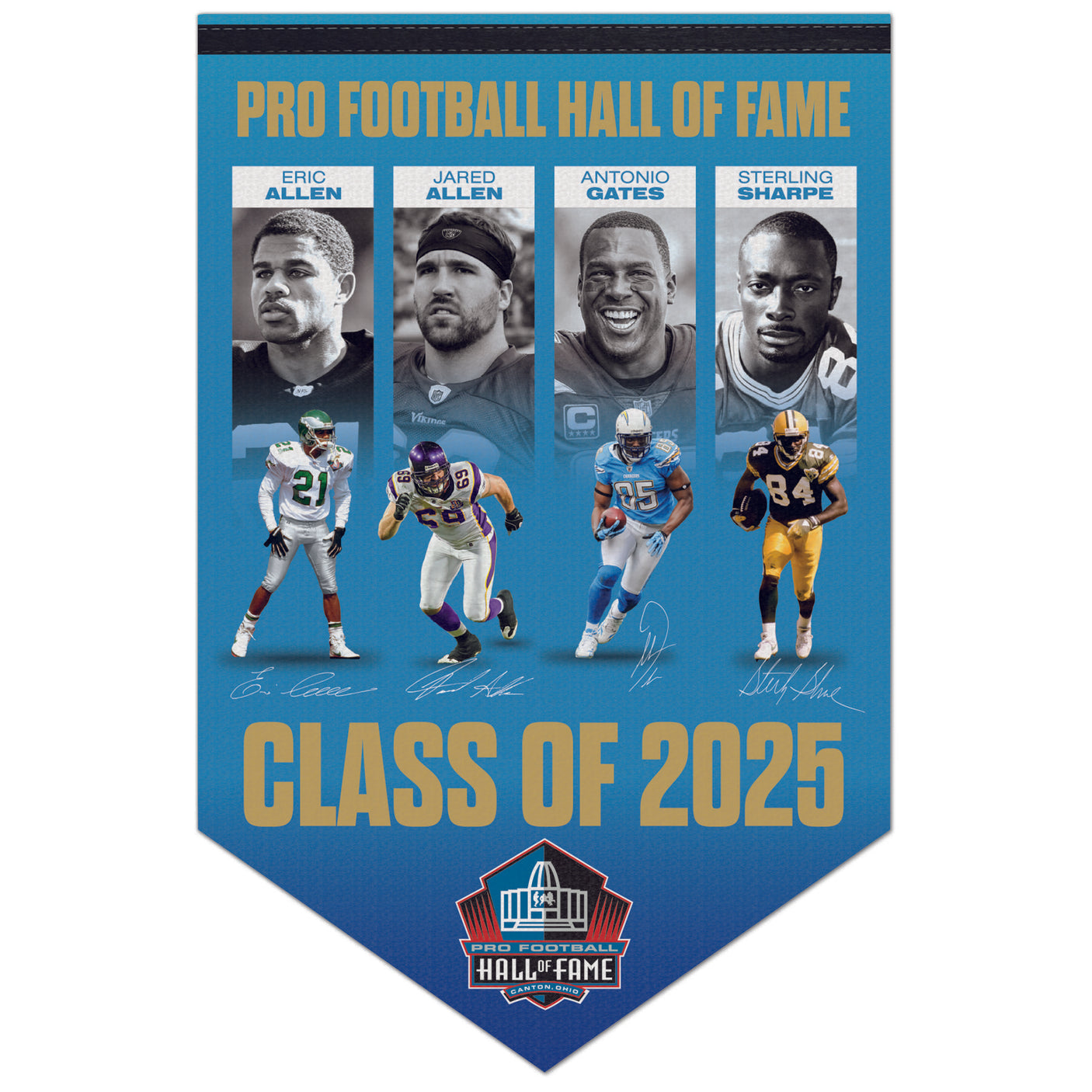 Hall of Fame Class of 2025 Premium Banner