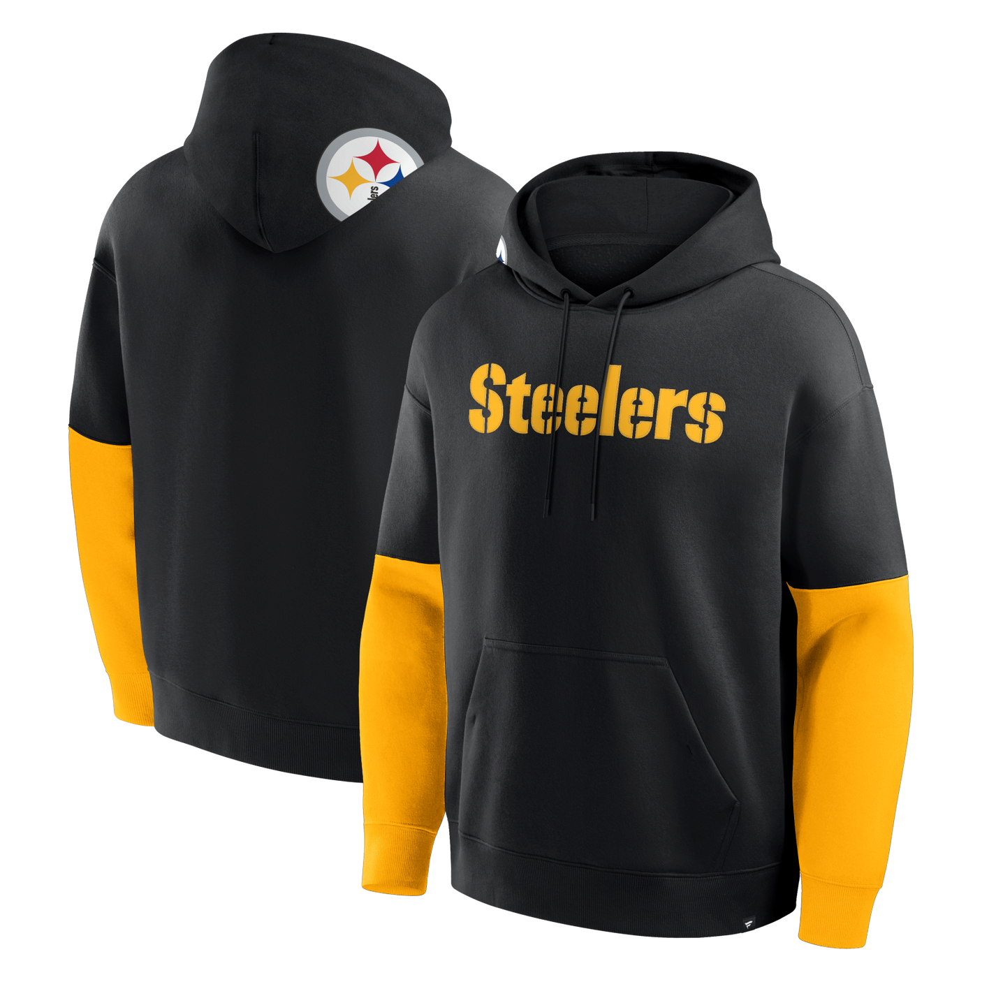 Steelers 2025 Men's Fanatics Helmet Fleece Sweatshirt