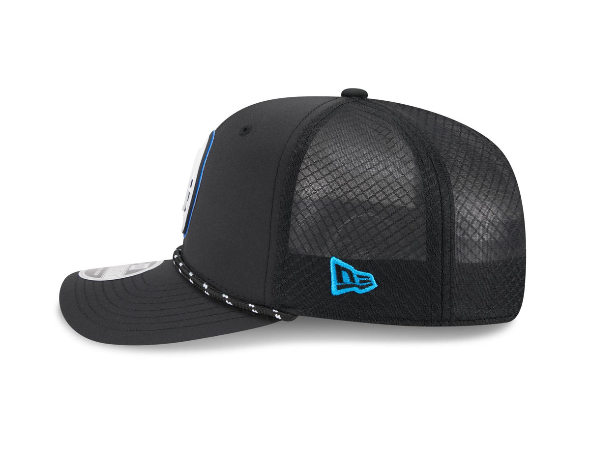 Panthers 2026 New Era Men's 9SEVENTY Stretch Snap Two-Tone Hat Pro Football Hall of Fame