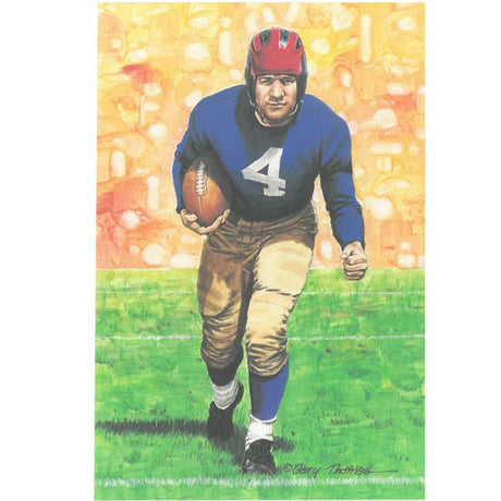 Alphonse (Tuffy) Leemans Goal Line Art Proof Card