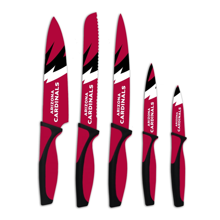 Cardinals 5-Piece Stainless Steel Cutlery Knife Set