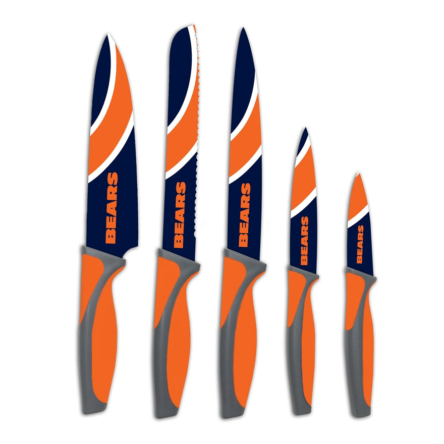 Bears 5-Piece Stainless Steel Cutlery Knife Set