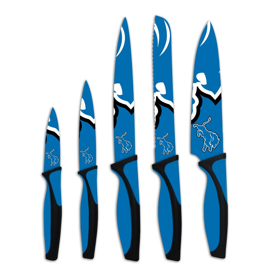 Lions 5-Piece Stainless Steel Cutlery Knife Set