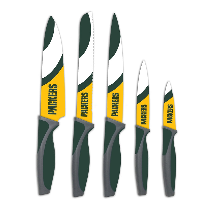 Packers 5-Piece Stainless Steel Cutlery Knife Set