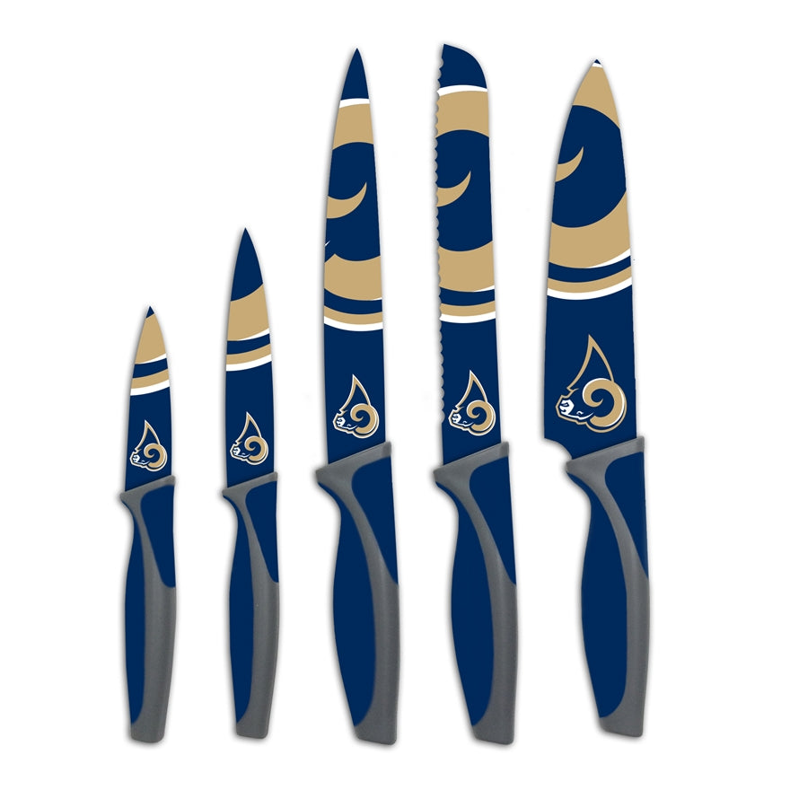 Rams 5-Piece Stainless Steel Cutlery Knife Set