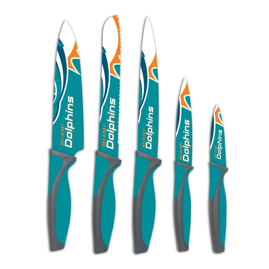 Dolphins 5-Piece Stainless Steel Cutlery Knife Set
