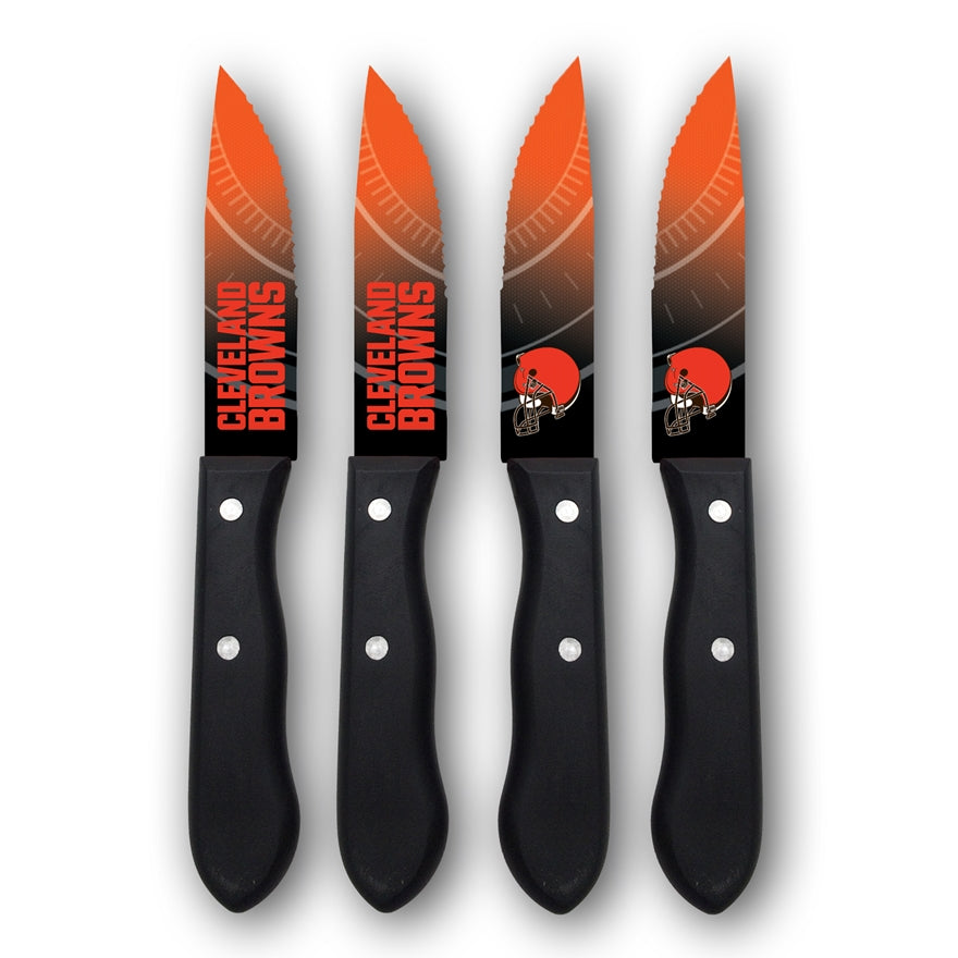 Browns 4-Piece Stainless Steel Steak Knife Set