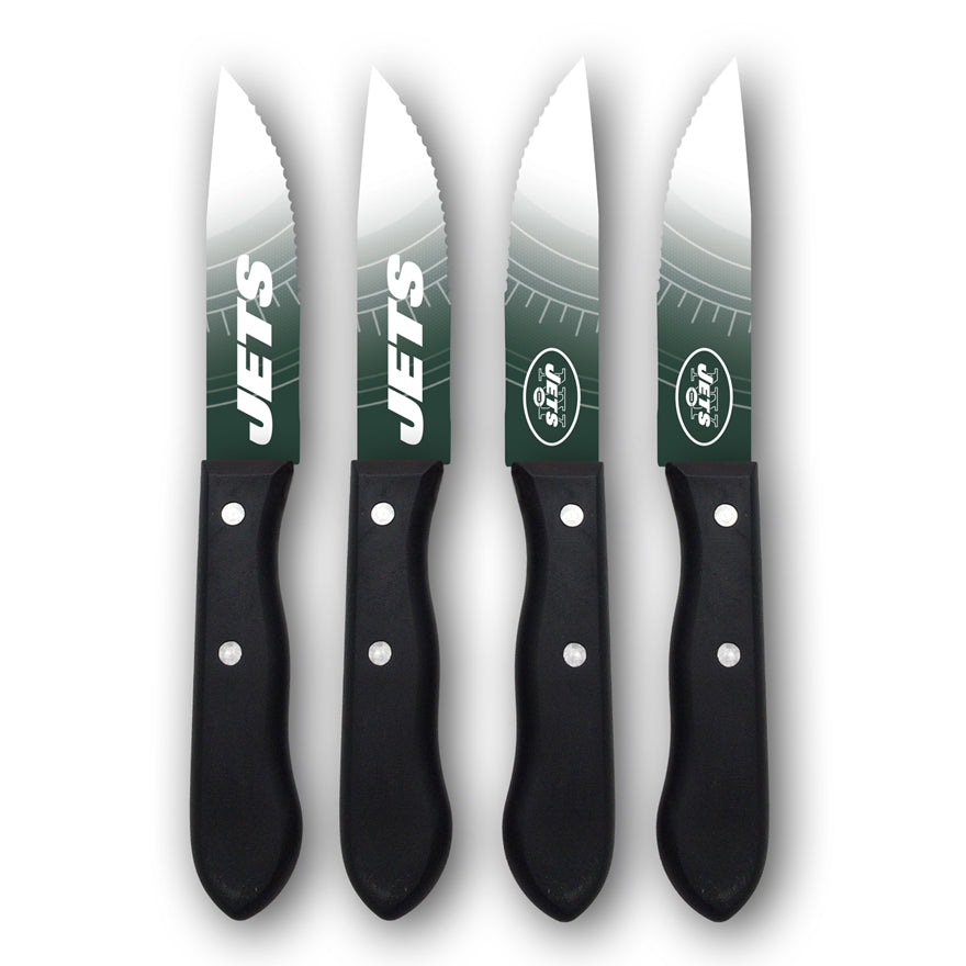 Jets 4-Piece Stainless Steel Steak Knife Set