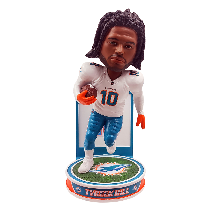Dolphins Tyreek Hill Hero Series Bobblehead Pro Football Hall of Fame
