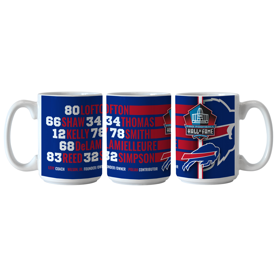 Bills Hall of Famers Mug