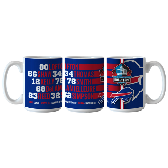 Bills Hall of Famers Mug