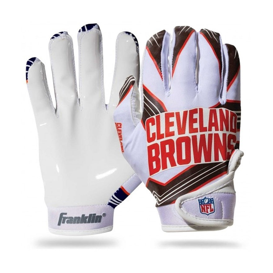 Browns Youth Receiver Gloves Pro Football Hall of Fame