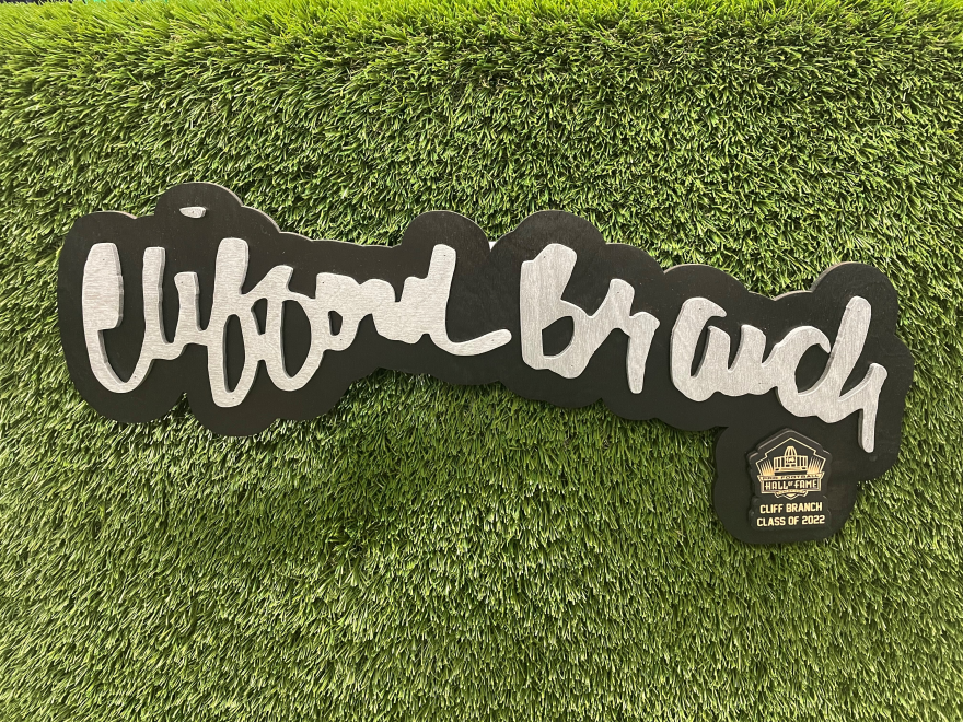 Cliff Branch 3D Signature Color Wall Sign - DS