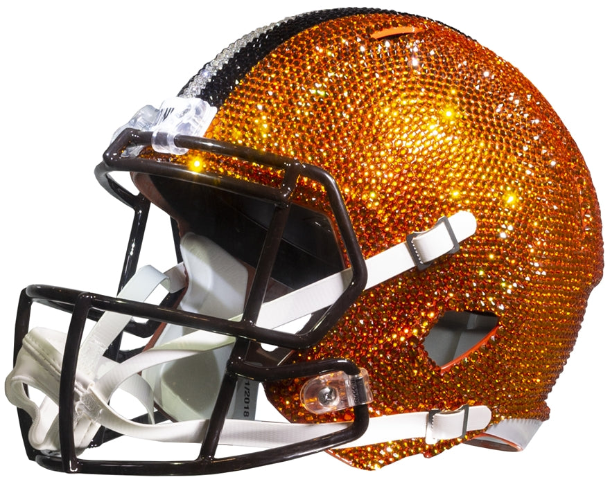 Browns Swarovski Crystal Full Size Helmet