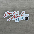 Don Shula 3D Signature Color Wall Sign - DS