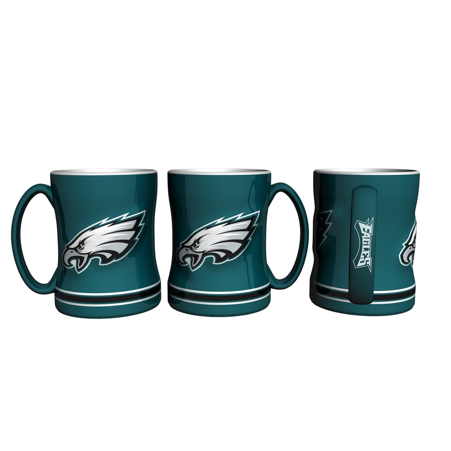 Eagles 14oz Relief Sculpted Mug Pro Football Hall of Fame