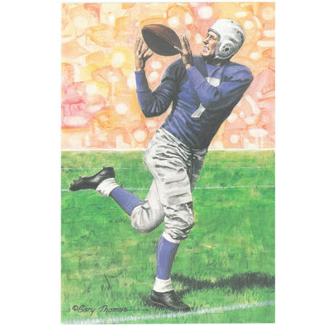 Earl "Dutch" Clark Goal Line Art Proof Card