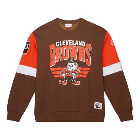Browns All Over Mitchell and Ness Crewneck