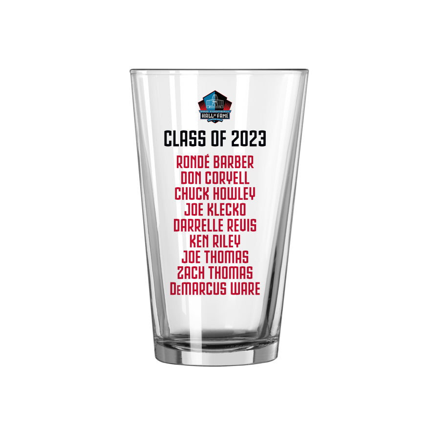 Hall of Fame Game/Class Pint Glass