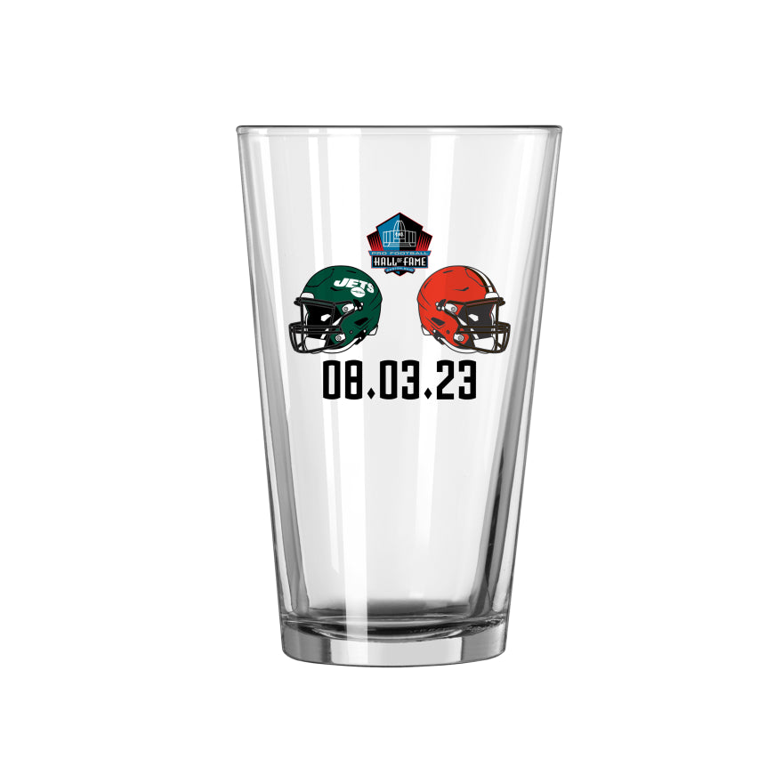 Hall of Fame Game/Class Pint Glass