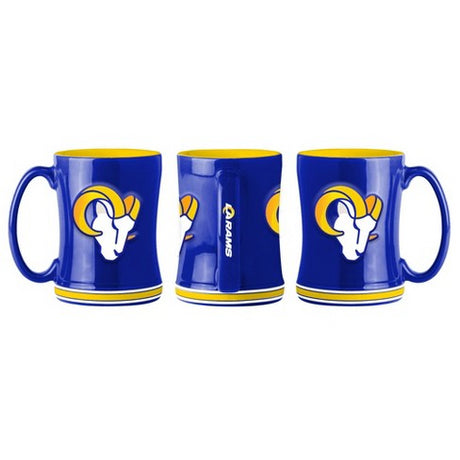 Rams 14oz Relief Sculpted Mug