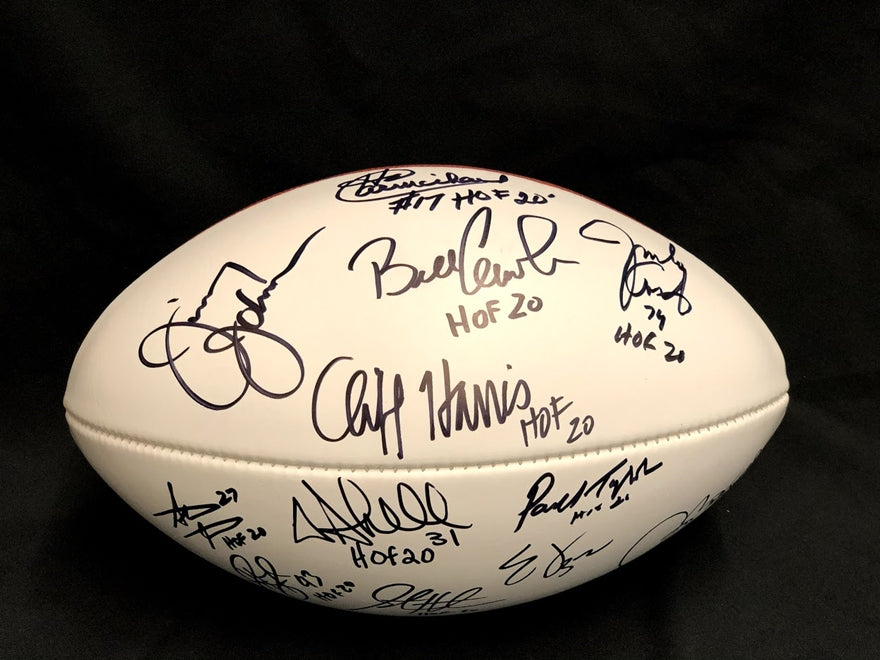 Class of 2020 Autographed Hall of Fame Football
