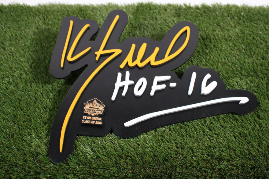 Kevin Greene Color Wood Sign