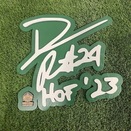 Darrelle Revis 3D Signature Color Wall Sign - DS