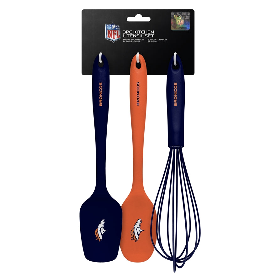 Broncos 3-pc Kitchen Utensil Set