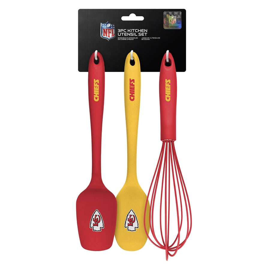 Chiefs 3-pc Kitchen Utensil Set