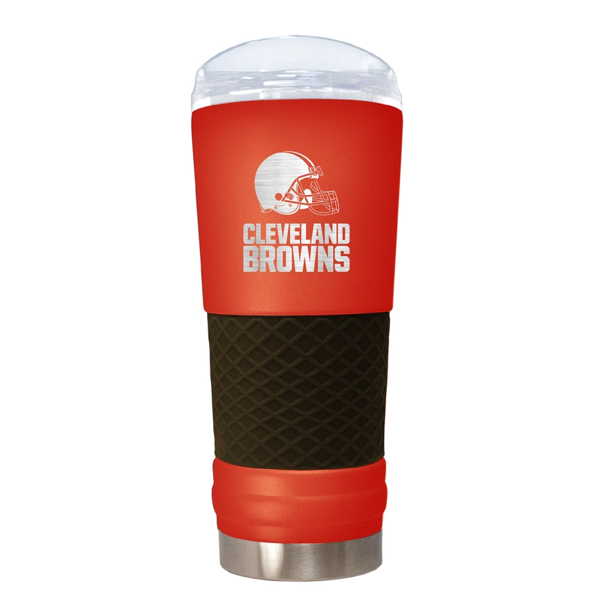 Browns 24 oz. Draft Tumbler Pro Football Hall of Fame