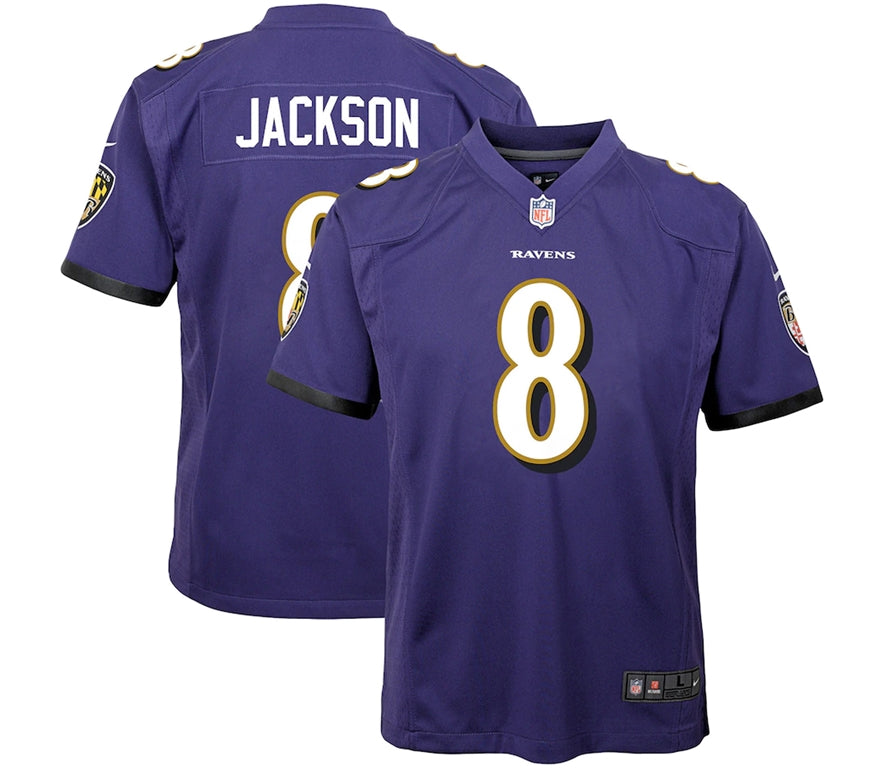 Ravens Lamar Jackson Youth Nike Game Jersey