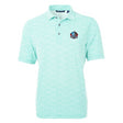 Hall of Fame Cutter & Buck Men's Virtue Eco Pique Botanical Print Recycled Mint Polo