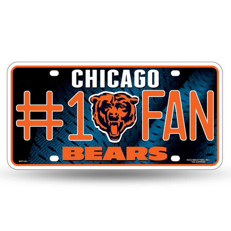 Bears License Plate