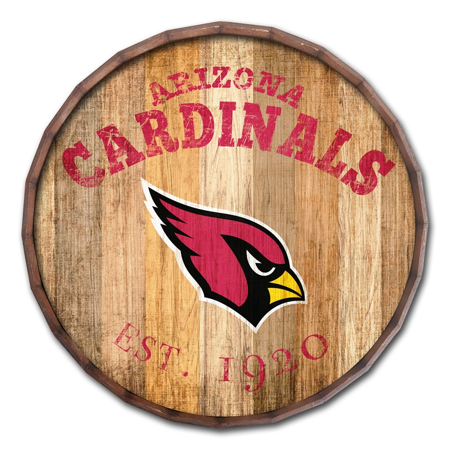 Cardinals 24'' Established Date Barrel Top Pro Football Hall of Fame